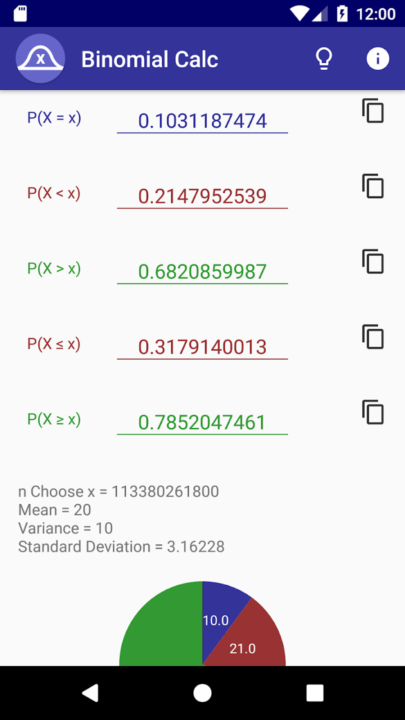 Binomial Calc App
