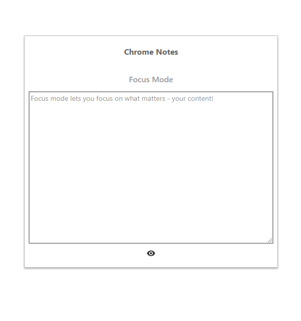 chrome notes screenshot