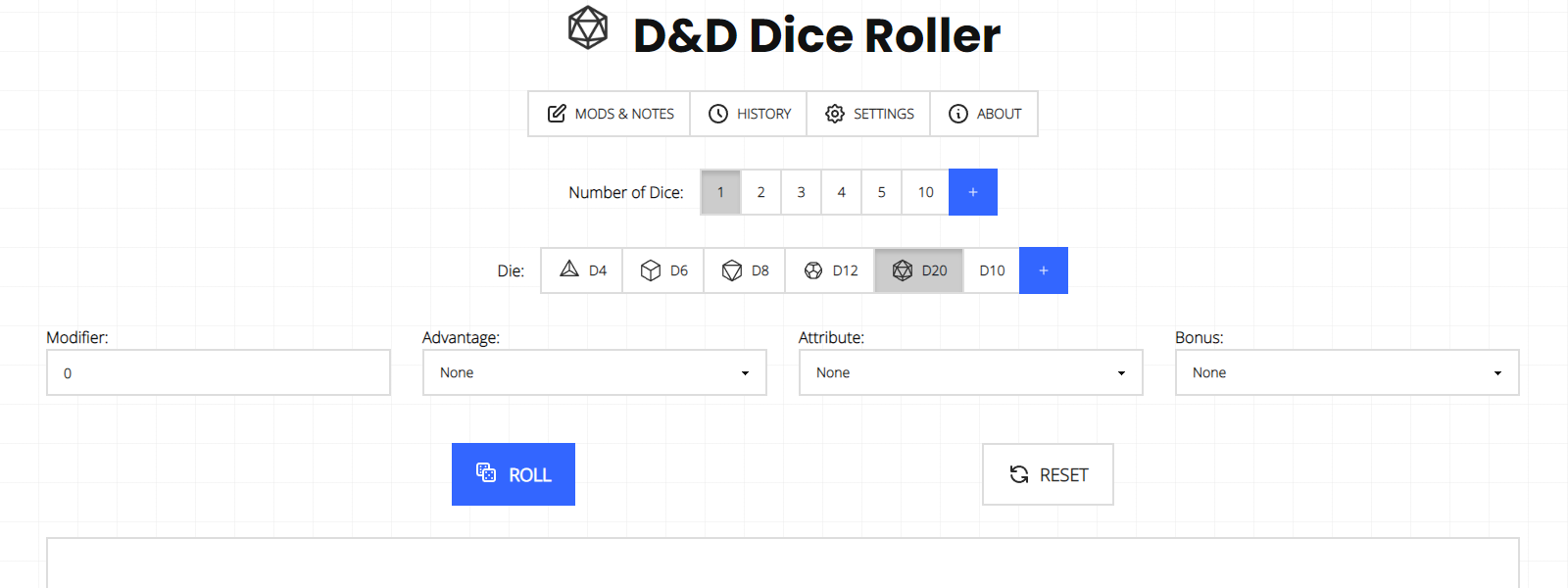D&D Dice
